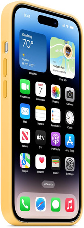 APPLE SILICONE CASE IPHONE 14 PRO ZÓŁTY