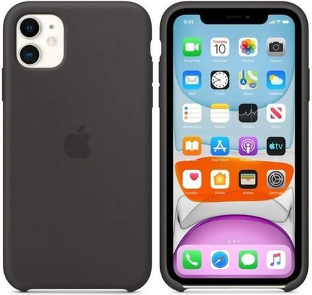 Apple iPhone 11 Pro etui silikonowe MWYN2ZM/A - czarne