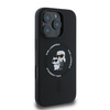Etui Silikonowe Karl Lagerfeld Karl&Choupette do iPhone 16 Pro Czarne - KLHMP16LSCMKCRHK