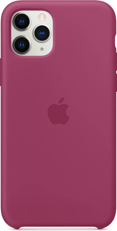 Silikonowe etui Apple iPhone 11 Pro - zgaszony róż