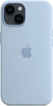 APPLE SILIKON CASE IPHONE 14 PLUS BŁĘKIT