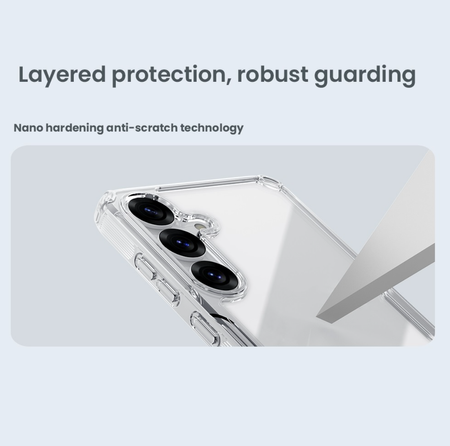 Nillkin Nature TPU PRO Cover for Samsung Galaxy S25 Transparent
