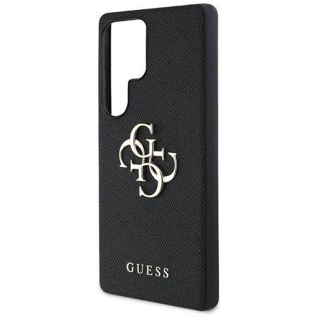 Etui Guess 4G Classic Logo do Galaxy S25 Ultra Czarne - GUHCS25LPGT4MBK