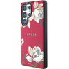 Etui Guess Grained Flower do Galaxy S25 Ultra Różowe - GUHMS25LPGNMPLMF