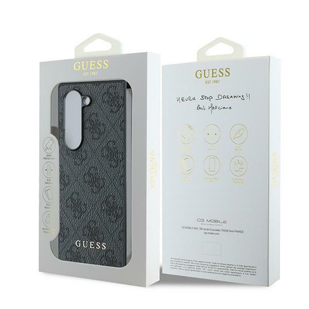 Guess 4G Case for Samsung Galaxy Z Fold 6 Szare