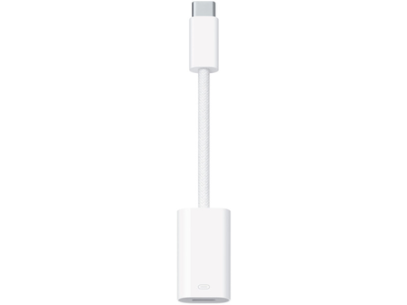 Przejściówka Apple Lightning do USB‑C 10cm Biała