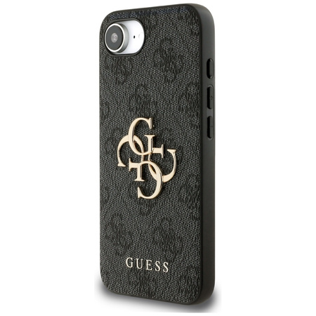 Etui Guess 4G Classic Logo do iPhone 16e Szare - GUHCPSE44GMGGR