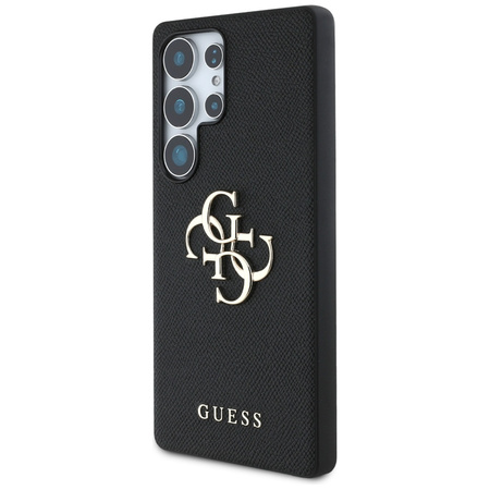 Etui Guess 4G Classic Logo do Galaxy S25 Ultra Czarne - GUHCS25LPGT4MBK