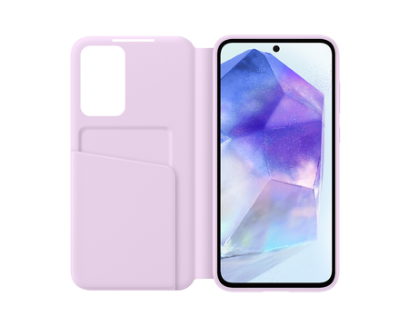 Etui Samsung Smart View do Galaxy A55 5G Lawenda EF-ZA556CVE