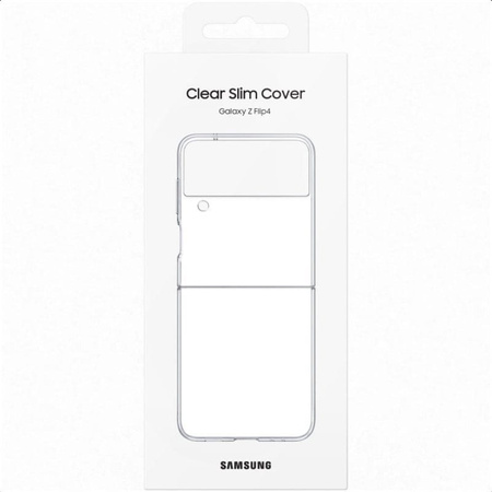 EF-QF721CTE Samsung Slim Cover for Galaxy Z Flip 4 Transparent