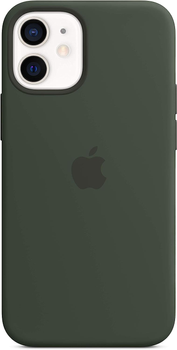 APPLE SILICONE CASE IPHONE 12 Mini Zielone