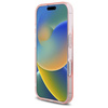 Etui Guess IML Flowers do iPhone 16 Różowe - GUHMP16XHFWFCP