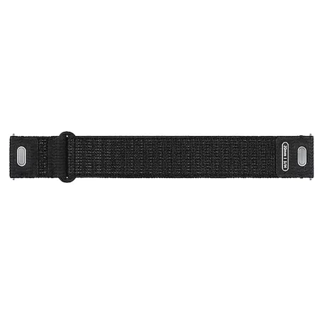 Pasek do Samsung Galaxy Watch 4/ 4 Classic/ 5/ 5 Pro/ 6/ 6 Classic 20 mm M/L Fabric Band One Click - Czarny