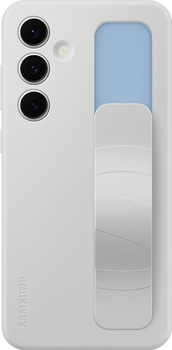 Etui Samsung Standing Grip Case do Galaxy S24 FE Szary - EF-GS721CJEGWW