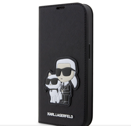Etui Karl Lagerfeld NFT Book do iPhone 13 Pro Max Czarne - KLBKP13XSANKCPK