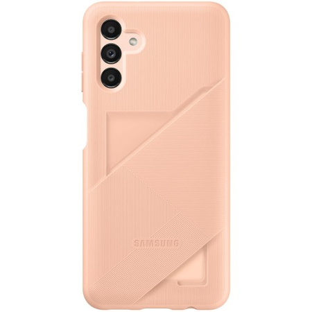 Etui Samsung Card Slot Cover do Galaxy A13 5G, brzoskwiniowe