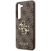 GUESS S24 S921 BRĄZOWY/BROWN HARDCASE 4G BIG METAL LOGO