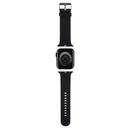 Karl Lagerfeld Karl and Choupette Head NFT Watch Strap for Apple Watch 38/40/41 Czarne
