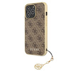 Guess GUHCP13XGF4GBR iPhone 13 Pro Max 6,7" brązowy 4G Charms Collection
