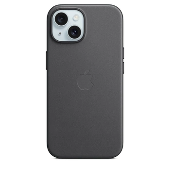Apple iPhone 15 FineWoven Case with MagSafe - CZARNE