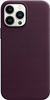 Skórzane etui z MagSafe Apple do iPhone 13 Pro Max Ciemna Wiśnia - MM1M3ZM/A