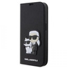 Etui Karl Lagerfeld Karl&Choupette do iPhone 13 Pro Czarne - KLBKP13LSANKCPK