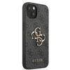 Guess GUHCP13M4GMGGR iPhone 13 / 14 / 15 6.1" szary/grey hardcase 4G Big Metal Logo