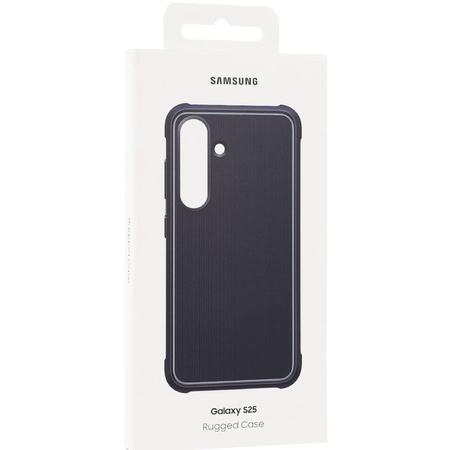 Etui Samsung Rugged Case do Galaxy S25, czarne