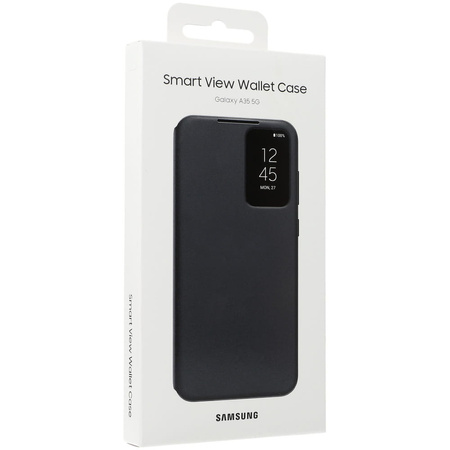 Etui Samsung do Galaxy A35 5G Smart View Wallet Czarny - EF-ZA356CBEGWW