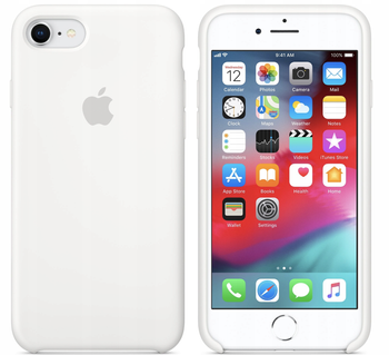 Etui Silikonowe Apple iPhone 7 / 8 / Se 2020 / Se 2022 MQGL2ZM/A Białe