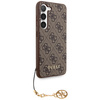 Guess 4G Charm Case for Samsung Galaxy A35 5G Brązowe