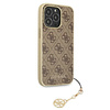 Guess GUHCP13XGF4GBR iPhone 13 Pro Max 6,7" brązowy 4G Charms Collection