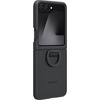 Silikonowe etui Samsung do Galaxy Z Flip7 FE Case Ring Czarne - EF-PF741TBEGWW