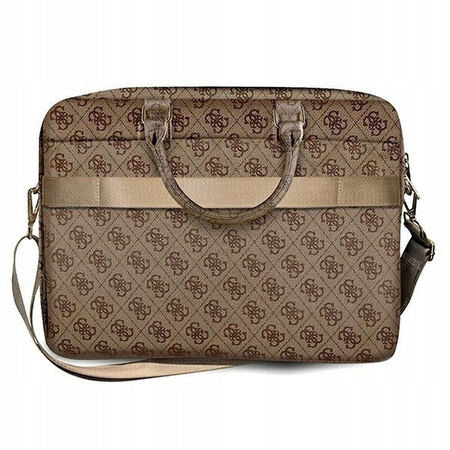 Torba do Laptopa 15" Guess PU 4G Brązowa
