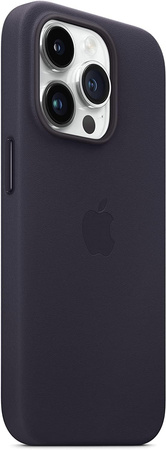 APPLE LEATHER CASE IPHONE 14 PRO Atramentowy