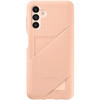 Etui Samsung Card Slot Cover do Galaxy A13 5G, brzoskwiniowe