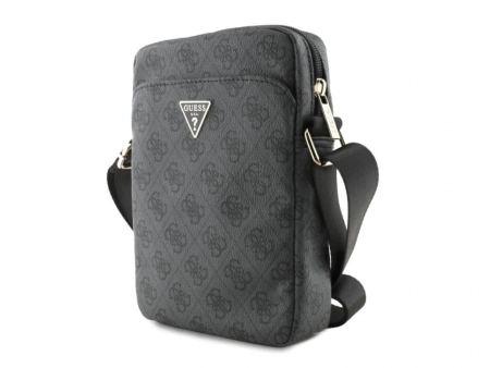 Guess torebka listonoszka skóra ekologiczna czarny