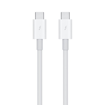 Kabel Apple Thunderbolt 3 do USB-C 100W 0,8m Biały