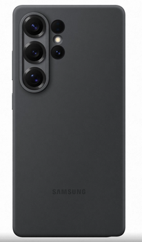 Samsung Silicone Cover for Galaxy S25 Ultra Czarne EF-PS938CBE