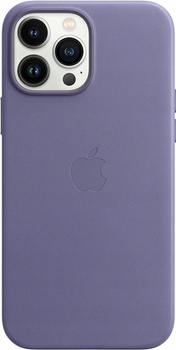 Skórzane etui z MagSafe Apple do iPhone 13 Pro Max Glicynia - MM1P3ZM/A