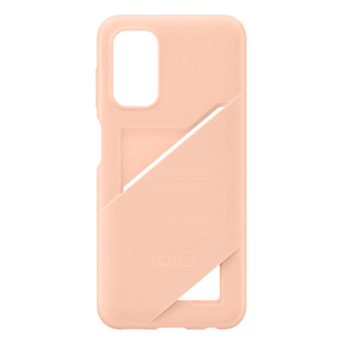Etui Samsung Card Slot Cover do Galaxy A13 Brzoskwiniowe - EF-OA135TPEGWW