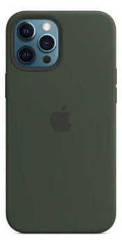 Silikonowe etui z MagSafe Apple do iPhone 12 Pro Max Zielone - MHLC3ZM/A