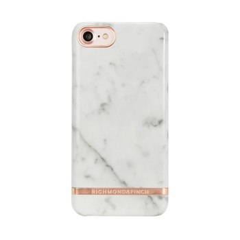 Richmond & Finch iP Case, White Marble for iPhone 6/7/8/Se