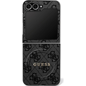 Etui Guess 4G Classic MagSafe do Samsung Galaxy Z Flip7 czarny