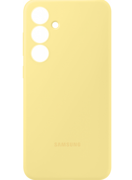 Silikonowe etui Samsung do Galaxy S24 FE Żółte - EF-PS721CYEGWW