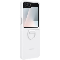 Etui Samsung Silicone Case Ring do Galaxy Z Flip7 FE, białe