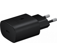 ORYGINALNA ŁADOWARKA SIECIOWA SAMSUNG 25W USB C SUPER FAST CHARGE Czarna