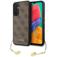 Guess 4G Charm Case for Samsung Galaxy A34 5G Brązowe