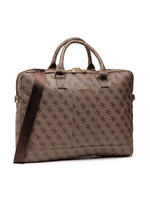 Torba Guess 4G UpTown 15 cali Brązowa