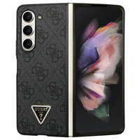 Etui Guess 4G Diamond Triangle do Galaxy Z Fold 5 Brązowe - GUHCZFD5P4TDPK